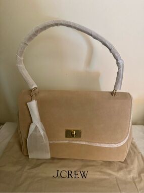 NWT J.Crew Evie shoulder bag in Hot Desert color (Item: CR872)